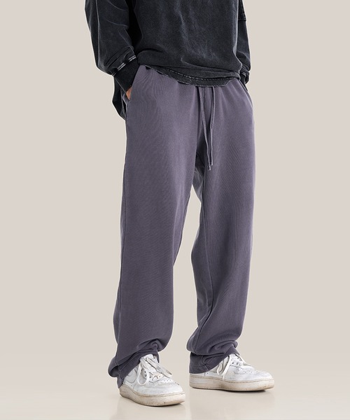 CORPUS TOKYO（コーパス トーキョー）の「【セットアップ対応】ピグメントスウェットパンツ（スウェットパンツ・メンズ・ダークパープル/ブラック/グレー/チャコールグレー/ブルー・1/2/3/4）」の5枚目の写真