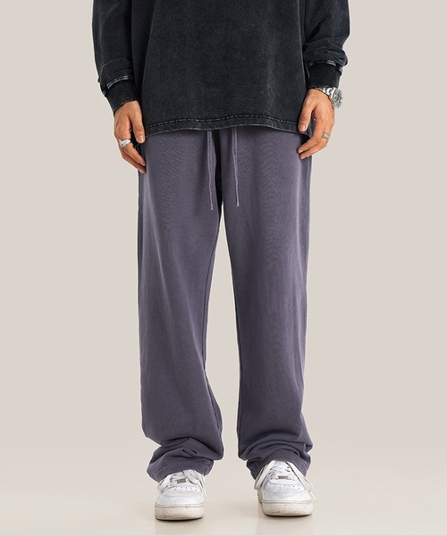 CORPUS TOKYO（コーパス トーキョー）の「【セットアップ対応】ピグメントスウェットパンツ（スウェットパンツ・メンズ・ダークパープル/ブラック/グレー/チャコールグレー/ブルー・1/2/3/4）」の12枚目の写真