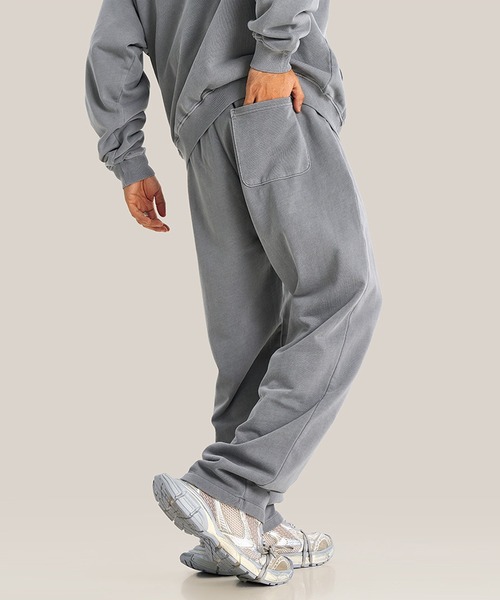 CORPUS TOKYO（コーパス トーキョー）の「【セットアップ対応】ピグメントスウェットパンツ（スウェットパンツ・メンズ・ダークパープル/ブラック/グレー/チャコールグレー/ブルー・1/2/3/4）」の11枚目の写真