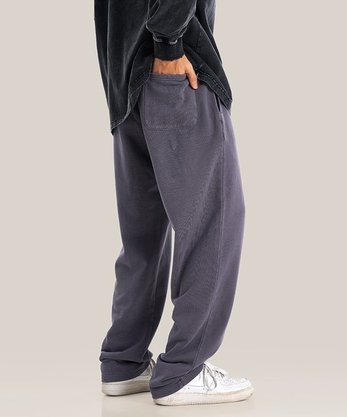 CORPUS TOKYO（コーパス トーキョー）の「【セットアップ対応】ピグメントスウェットパンツ（スウェットパンツ・メンズ・ダークパープル/ブラック/グレー/チャコールグレー/ブルー・1/2/3/4）」の13枚目の写真
