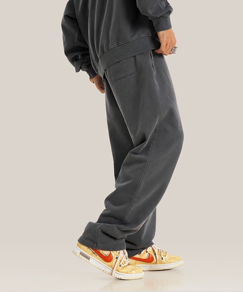 CORPUS TOKYO（コーパス トーキョー）の「【セットアップ対応】ピグメントスウェットパンツ（スウェットパンツ・メンズ・ダークパープル/ブラック/グレー/チャコールグレー/ブルー・1/2/3/4）」の8枚目の写真