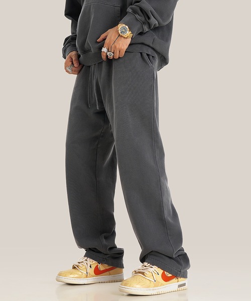 CORPUS TOKYO（コーパス トーキョー）の「【セットアップ対応】ピグメントスウェットパンツ（スウェットパンツ・メンズ・ダークパープル/ブラック/グレー/チャコールグレー/ブルー・1/2/3/4）」の7枚目の写真