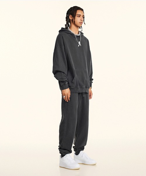 CORPUS TOKYO（コーパス トーキョー）の「【セットアップ対応】ピグメントスウェットパンツ（スウェットパンツ・メンズ・ダークパープル/ブラック/グレー/チャコールグレー/ブルー・1/2/3/4）」の14枚目の写真