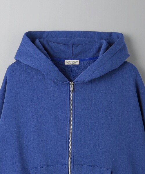 BEAUTY&YOUTH UNITED ARROWS（ビューティーアンドユースユナイテッドアローズ）の「クラッシュド パイル ジップ パーカ（パーカー・メンズ・コバルトブルー/オレンジ/ライトグレー・M/S/XL/L）」の21枚目の写真