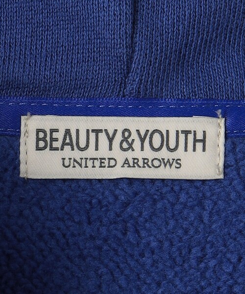 BEAUTY&YOUTH UNITED ARROWS（ビューティーアンドユースユナイテッドアローズ）の「クラッシュド パイル ジップ パーカ（パーカー・メンズ・コバルトブルー/オレンジ/ライトグレー・M/S/XL/L）」の5枚目の写真