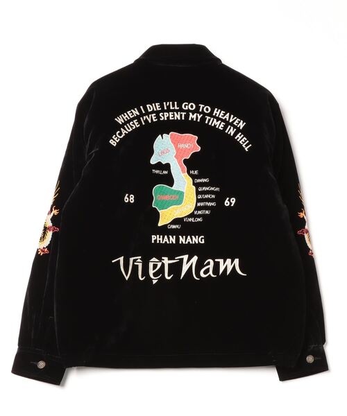 りゅう HOUSTON（ヒューストン）の「HOUSTON / VELVETEEN VIETNAM JACKET