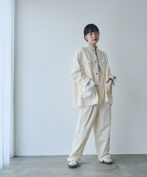 SMITH'S（スミス）の「SMITH’S（スミス）別注カバーオール（カバーオール・レディース・コバルトブルー/ブラック/ナチュラル・FREE）」の14枚目の写真