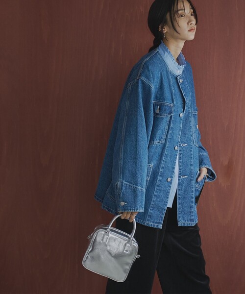 SMITH'S（スミス）の「SMITH’S（スミス）別注カバーオール（カバーオール・レディース・コバルトブルー/ブラック/ナチュラル・FREE）」の17枚目の写真