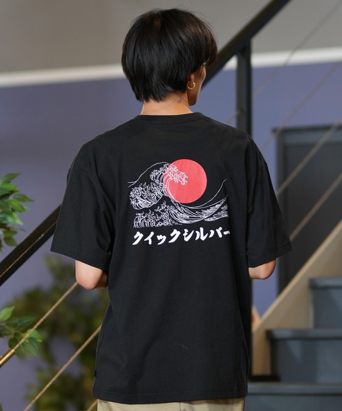 Quiksilver(クイックシルバー)の「【ムラサキスポーツ限定】QUIKSILVER/クイックシルバー 半袖Tee オーバーサイズ バックプリント JAPAN QST244602M(Tシャツ/カットソー・メンズ・ブラック/ホワイト・L/M/XL)」の16枚目の写真