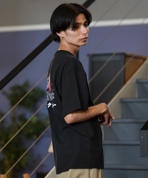 Quiksilver(クイックシルバー)の「【ムラサキスポーツ限定】QUIKSILVER/クイックシルバー 半袖Tee オーバーサイズ バックプリント JAPAN QST244602M(Tシャツ/カットソー・メンズ・ブラック/ホワイト・L/M/XL)」の17枚目の写真