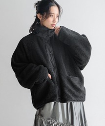 リバーシブルナイロンボアブルゾン 133586