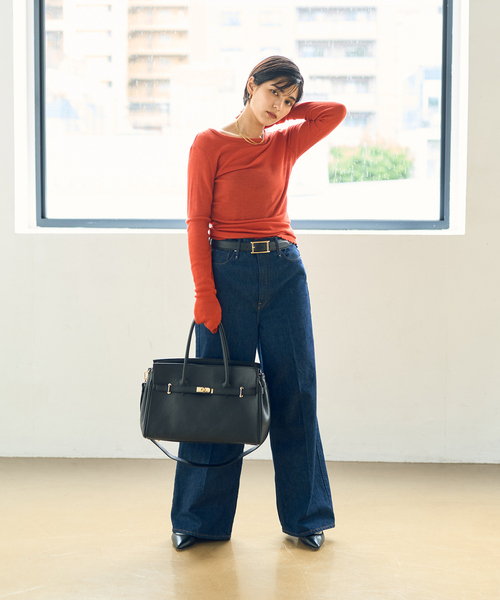 TICCA（ティッカ）の「【TICCA/ティッカ】ウールシルククルー