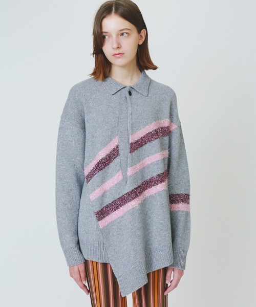 dazzling knit pullover（ニット/セーター）｜soduk（スドーク）の 