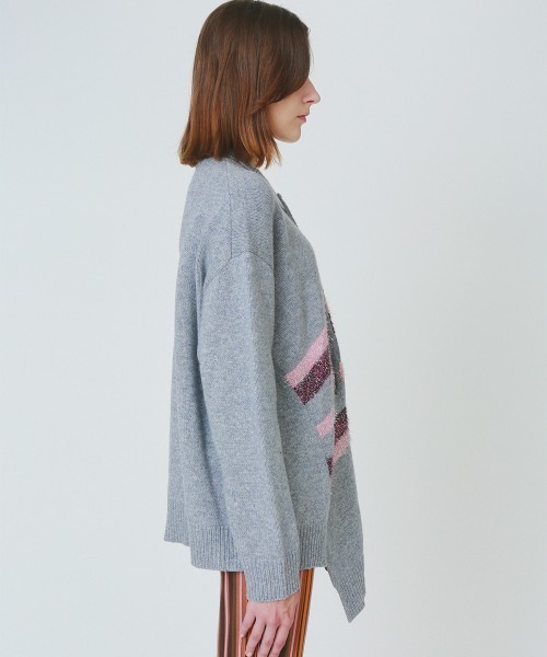 セール】dazzling knit pullover（ニット/セーター）｜soduk（スドーク 