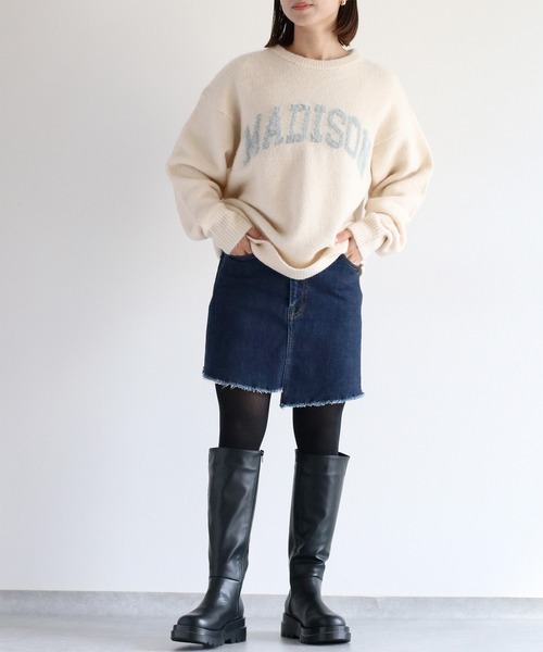 cepo（セポ）の「〈セットアップコーデ可能〉ラップデニムミニスカート（デニムスカート・レディース・ワンウォッシュ/ブルー系2・S/M/L）」の17枚目の写真