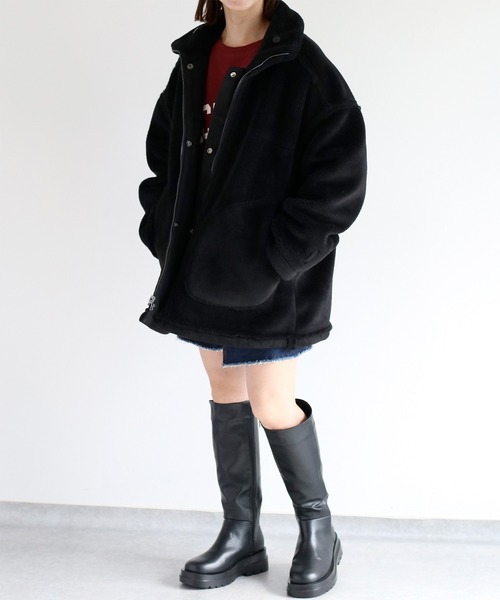 cepo（セポ）の「〈セットアップコーデ可能〉ラップデニムミニスカート（デニムスカート・レディース・ワンウォッシュ/ブルー系2・S/M/L）」の19枚目の写真