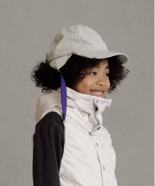 ARCH & LINE(アーチアンドライン)の「Re:NYLON HIKING CAP(キャップ・キッズ・ブラック/ベージュ/ライトグレー/オリーブ・54/57)」の12枚目の写真