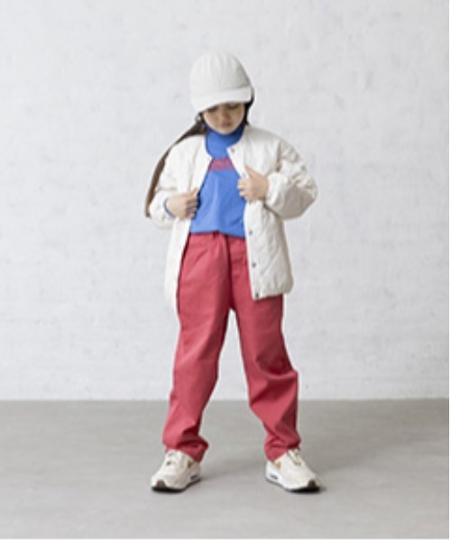 ARCH & LINE(アーチアンドライン)の「Re:NYLON HIKING CAP(キャップ・キッズ・ブラック/ベージュ/ライトグレー/オリーブ・54/57)」の11枚目の写真