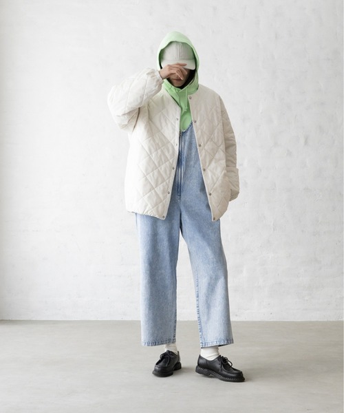 ARCH & LINE(アーチアンドライン)の「Re:NYLON HIKING CAP(キャップ・キッズ・ブラック/ベージュ/ライトグレー/オリーブ・54/57)」の14枚目の写真