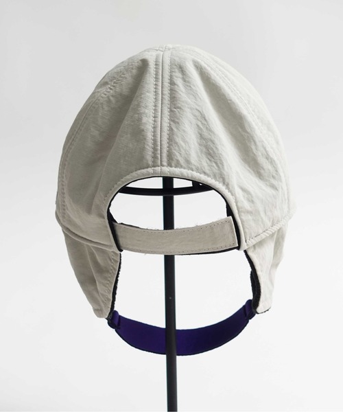 ARCH & LINE(アーチアンドライン)の「Re:NYLON HIKING CAP(キャップ・キッズ・ブラック/ベージュ/ライトグレー/オリーブ・54/57)」の18枚目の写真