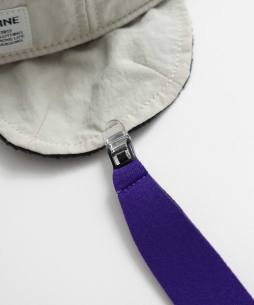 ARCH & LINE(アーチアンドライン)の「Re:NYLON HIKING CAP(キャップ・キッズ・ブラック/ベージュ/ライトグレー/オリーブ・54/57)」の19枚目の写真