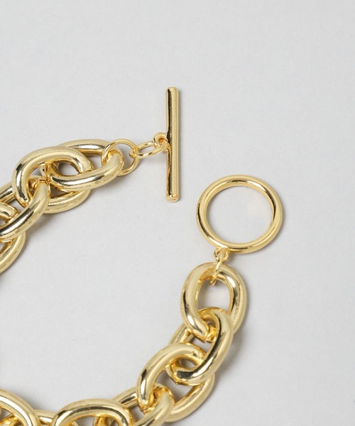 A part by（アパートバイ）の「コインチェーンブレスレット（ブレスレット・レディース・ゴールド・FREE）」の6枚目の写真