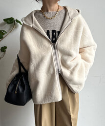 DouDou | リバーシブルフェイクムートンコート(その他アウター)