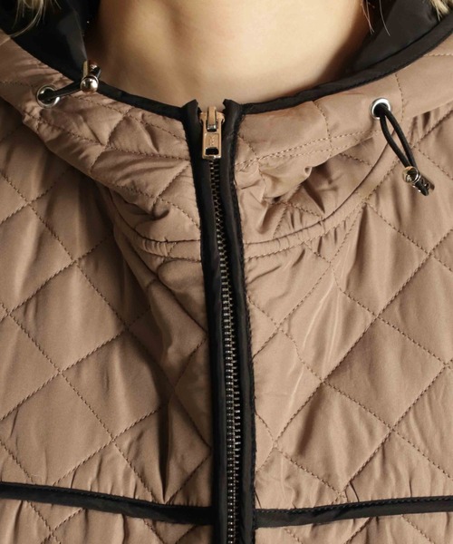 kese-moi(ケセモイ)の「切替フードブルゾン(ブルゾン・レディース・ベージュ/カーキ・FREE)」の16枚目の写真