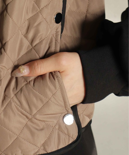 kese-moi(ケセモイ)の「切替フードブルゾン(ブルゾン・レディース・ベージュ/カーキ・FREE)」の17枚目の写真