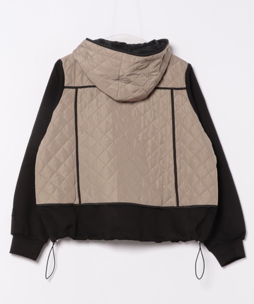kese-moi(ケセモイ)の「切替フードブルゾン(ブルゾン・レディース・ベージュ/カーキ・FREE)」の9枚目の写真