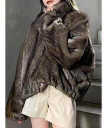 MURUA | フェイクファーブルゾン(ブルゾン)