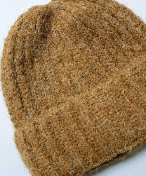 Crisp（クリスプ）の「シャギーニットキャップ（ニットキャップ/ビーニー・レディース・グレー/ブラウン/アイボリー・FREE）」の11枚目の写真