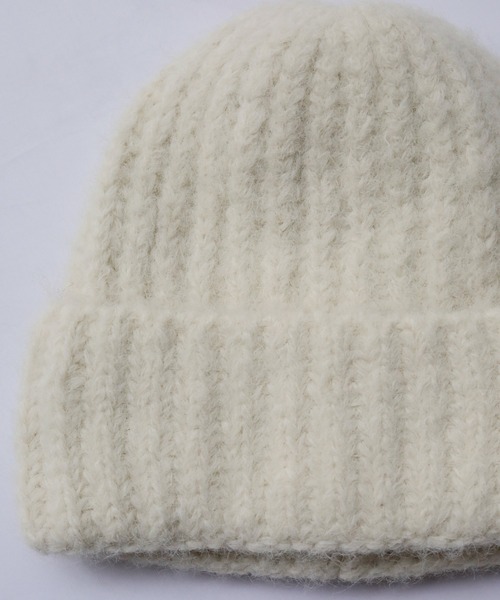 Crisp（クリスプ）の「シャギーニットキャップ（ニットキャップ/ビーニー・レディース・グレー/ブラウン/アイボリー・FREE）」の13枚目の写真