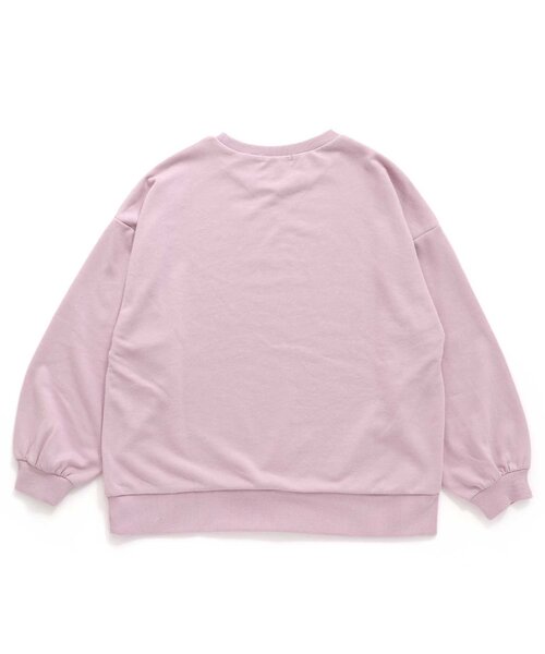 algy（アルジー）の「りぼんロゴトレーナー（スウェット・キッズ・サックスブルー/グレー/ピンク・XX-SMALL/X-SMALL/SMALL/MEDIUM）」の7枚目の写真