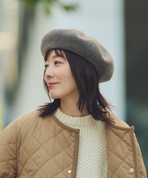 ベレー帽 天つまみ ニューベレー ALIN(アリン) 【日本製】（ハンチング