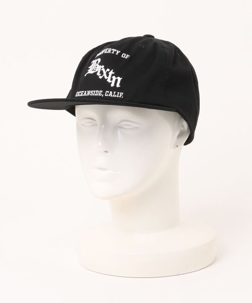 BRIXTON(ブリクストン)の「BRIXTON/ブリクストン キャップ HOME TEAM HP フラットバイザー スナップバック 11700(キャップ・メンズ・ブラック・FREE)」の3枚目の写真