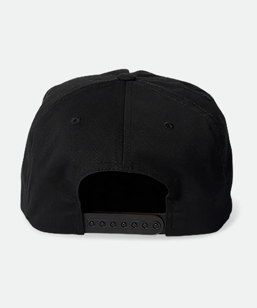 BRIXTON(ブリクストン)の「BRIXTON/ブリクストン キャップ HOME TEAM HP フラットバイザー スナップバック 11700(キャップ・メンズ・ブラック・FREE)」の4枚目の写真