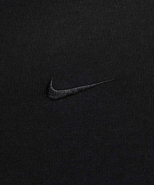 NIKE（ナイキ）の「ナイキ スポーツウェア チル ニット ウィメンズ スリム ロングスリーブ クロップド トップ / Nike Sportswear Chill Knit Women's Slim Long-Sleeve Cropped Top  HF5323-010 Black（Tシャツ/カットソー・レディース・ブラック・L/M/S/XL/XS）」の6枚目の写真