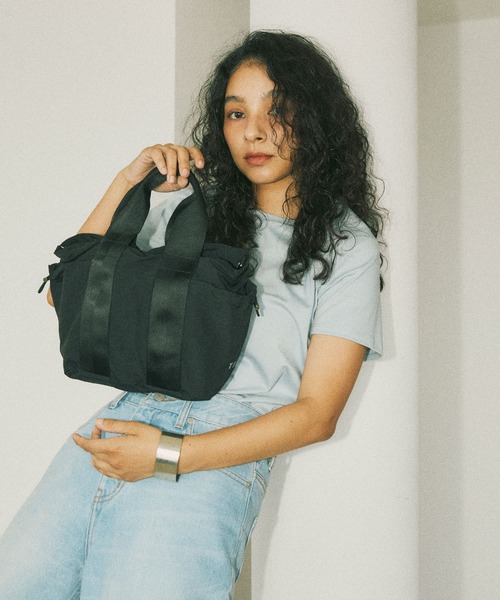 TRIP.INN】 仕切りたくさんミニトート（ショルダーバッグ）｜cross