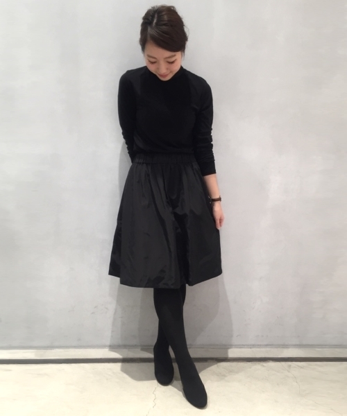 LE JUN（ルジュン）の「ベア天コラーゲン加工タートルネック（Tシャツ/カットソー・レディース・ブラック/ブラック系その他/グレー/オフホワイト・FREE）」の19枚目の写真