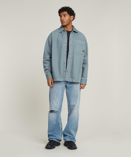 ダメージジーンズ ルーズ メンズライク ゆったり L3289 セール】TYPE 96 LOOSE JEANS/ヴィンテージライクワイド