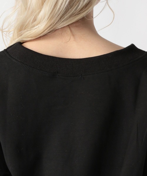 FOREVER 21（フォーエバー トゥエンティーワン）の「【2025SS】華奢見え♪オフショル裏毛プルオーバー（スウェット・レディース・グレー/ネイビー/ブラック・FREE）」の18枚目の写真