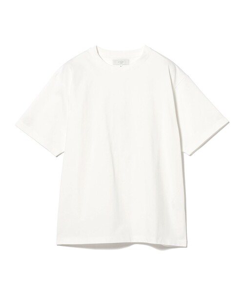 B:MING by BEAMS（ビーミングバイビームス）の「接触冷感 クールタッチ クルーネック T シャツ（Tシャツ/カットソー・メンズ・オフホワイト/ブラック・L/M/S/XL）」の9枚目の写真