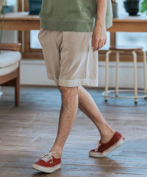 mp13106-Pigment Pile Short Pants パイルショートパンツ(その他パンツ)|CAMBIO(カンビオ)