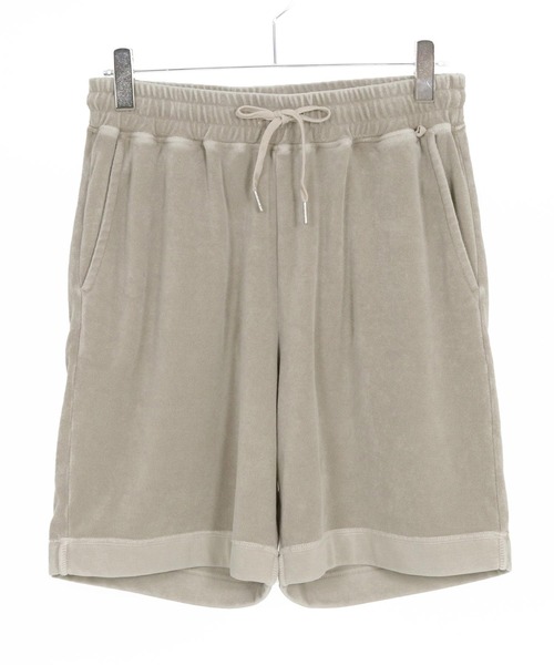 CAMBIO(カンビオ)の「mp13106-Pigment Pile Short Pants パイルショートパンツ(その他パンツ・メンズ・グリーン/ブラック/グレイッシュベージュ・S/M/L)」の21枚目の写真