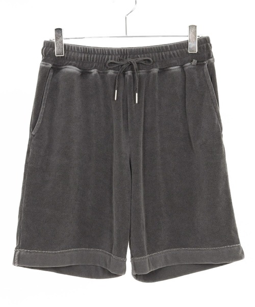 CAMBIO(カンビオ)の「mp13106-Pigment Pile Short Pants パイルショートパンツ(その他パンツ・メンズ・グリーン/ブラック/グレイッシュベージュ・S/M/L)」の22枚目の写真