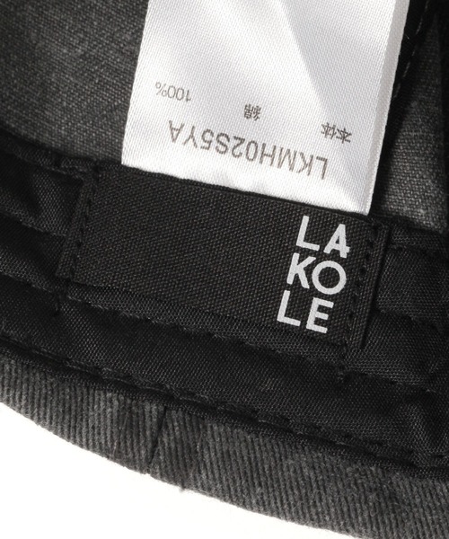 LAKOLE（ラコレ）の「ダメージロゴキャップ / 282489（キャップ・メンズ・エンジ/インディゴブルー/ブラック・9）」の15枚目の写真