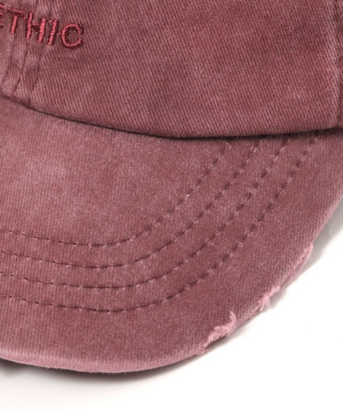 LAKOLE（ラコレ）の「ダメージロゴキャップ / 282489（キャップ・メンズ・エンジ/インディゴブルー/ブラック・9）」の18枚目の写真