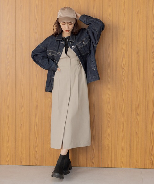 mysty woman（ミスティウーマン）の「配色メロープリーツプルオーバー  315779（Tシャツ/カットソー・レディース・ブラック/グレー/オフホワイト・FREE）」の4枚目の写真