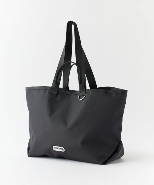 OUTDOOR PRODUCTS（アウトドアプロダクツ）の「OUTDOOR PRODUCTS/アウトドアプロダクツ OUTDOOR 2way handle Bag トートバッグ 大容量（トートバッグ・レディース・グレー/ブラック/グリーン/ベージュ・FREE）」の6枚目の写真